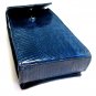 iPurse® Genuine Blue Lizard Leather Phone case/Wallet/Evening purse