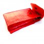 iPurse® Genuine Orange Lizard Leather Phone case/Wallet/Evening purse
