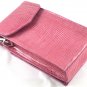 iPurse® Genuine Pink Lizard Leather Phone case/Wallet/Evening purse