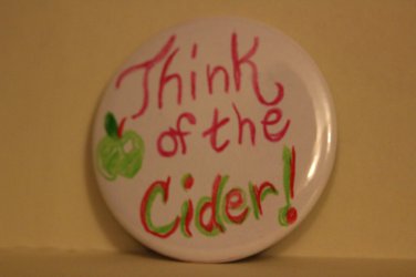 My Little Pony Button (red text)