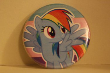 My Little Pony Button (Rainbow Dash)