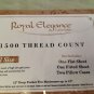 ELAINE KAREN COLLECTION 1500 Thread Count 100% Egyptian STRIPED 4PC FULL Sheet