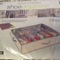 DAZZ Underbed Shoe Storage with Cedar, Natural Canvas