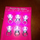 Darice VL2769, Just for the Girls LED -Light Emitting Diode,  Ring 1.75, 6 piece