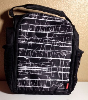 Rubbermaid 1813501 Lunch Blox medium durable bag - Black Etch