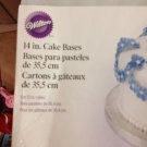 Wilton 14-Inch Round Silver Cake Base, 2-Pack