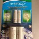 2 x Sanyo AA 2000 mAh Rechargeable Batteries