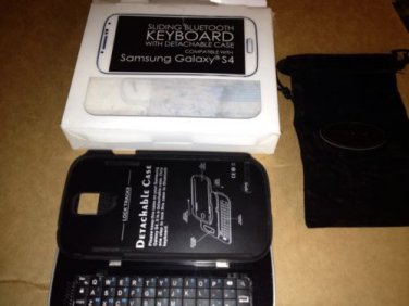 MegaGear Bluetooth 3 Wireless Slide Keyboard Case Cover Samsung Galaxy S4 i9500
