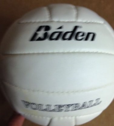 Baden Mini Size Synthetic Leather Promotional Volleyball  White