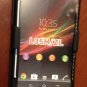 AMZER BLACK SHELLSTER SHELL CASE + BELT CLIP + KICKSTAND FOR SONY XPERIA ZL L35a