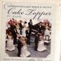 WEDDING INTERCHANGEABLE DANCING BRIDE/GROOM CAKE TOPPER (Bald Groom)