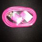 Magenta Charging Data Cable for iPhone 3/3g/3gs/4/4g/4s/ ipod