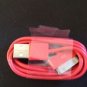 Red Charging Data Cable for 3/3g/3gs/4/4g/4s/ ipod