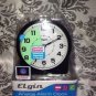 Elgin 3675E Battery-Operated Analog Alarm Clock, Free Shipping, New