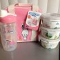 Lock&Lock Silby Ceramic Baby Lunch Box Set, Pink