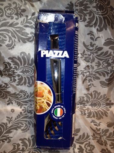 Piazza 9-Inch Long Spaghetti Tong, Stainless Steel
