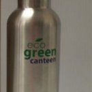 Green Canteen Water Bottle 25 oz. Silver Stainless Steel