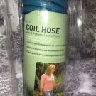 Orbit 25-Foot Blue Coil Hose & Spray Nozzle 27890, Free Shipping, New