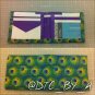Peacock duct tape wallet