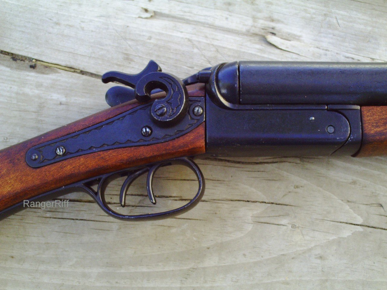 Replica Street Howitzer Sawed Shotgun Off Non Firing Pistol Gun Payne ...