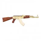 AK-47 Gold Non Firing Kalashnikov Replica Gun