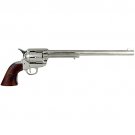 Wyatt Earp Buntline Replica Pistol colt 1873 Non Firing Prop Tombstone Nickel