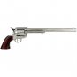Wyatt Earp Buntline Replica Pistol colt 1873 Non Firing Prop Tombstone Nickel