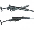 Sten Machine Gun Replica Commando WWII Metal Prop
