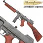 Thompson Machine Gun Tommy Military Model WWII Prop Non-Firing Wood Metal