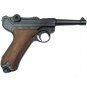 Luger Replica Pistol Metal Wood WWII German NON-Firing Prop