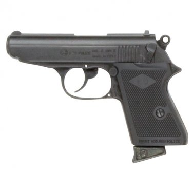 James Bond Style Black 8MM Blank Firing Automatic Gun