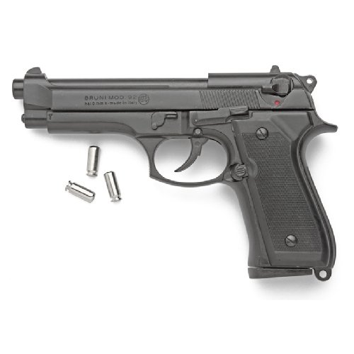 Beretta M92 Semi Automatic Blank Firing Gun Blued Finish