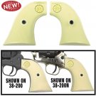 Faux Ivory Grips for Kimar Fast Draw Blank Guns
