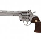 357 Magnum Nickel Colt Python Replica Walking Dead Zombie Killer Rick Grimes ACCURATE Prop
