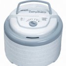 Pro Food Dehydrator Top-mounted Fan Adjustable Thermostat Recipe Books New