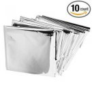 Emergency Thermal Reflective Blankets Heat Rescue "Pack of 10" New Winter Heater