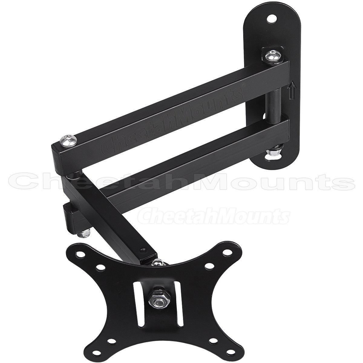 Articulating Arm TV Wall Mount Bracket Swivel Rotate 180 degrees Fits 12-24" Monitors TVs