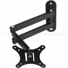 Articulating Arm TV Wall Mount Bracket Swivel Rotate 180 degrees Fits 12-24" Monitors TVs