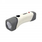 New Rechargeable Battery LED Flashlight Lantern Light with Built-In Charging Adaptor
