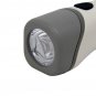 New Rechargeable Battery LED Flashlight Lantern Light with Built-In Charging Adaptor