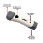 New Rechargeable Battery LED Flashlight Lantern Light with Built-In Charging Adaptor