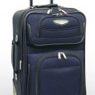 Carry-on Suitcase Luggage Duffle Bag Rolling Travel Wheels New Tote Leather Case