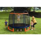 Trampoline Playground Outdoors Home Garden Park House Kids Parents Swings Bikes