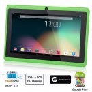 Dragon Touch® 7'' Green Dual Core Y88 Google Android 4.1 Tablet PC