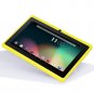 Dragon Touch&Acirc;&reg; 7'' Yellow Dual Core Y88 Google Android 4.1 Tablet PC