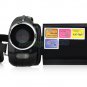 Mini Digital Video Camera DVD Camcorder 12MP Zoom Lens LCD Black LED Flashlight