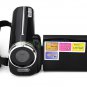 Mini Digital Video Camera DVD Camcorder 12MP Zoom Lens LCD Black LED Flashlight