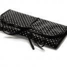 Nylon Travel Jewelry Bag w. Pockets Earrings Chains Rings Necklaces Bracelets
