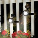 Solar Powered Spot Clip Lights Garden Patio Decks Porches Trees Yard Railings