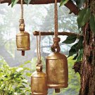 Temple Bells Harmony Garden Ornament Rope Hanger Tree Rope Outdoors